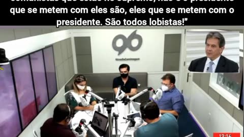 Roberto Jefferson: "Eu falo em limpar. São onze comunistas que estão no supremo, não é o presidente que se metem com eles são, eles que se metem com o presidente. São todos lobistas!"
