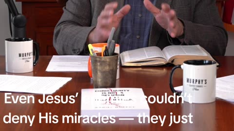 “Even Jesus’ enemies couldn’t deny His power — they just tried to twist it.”