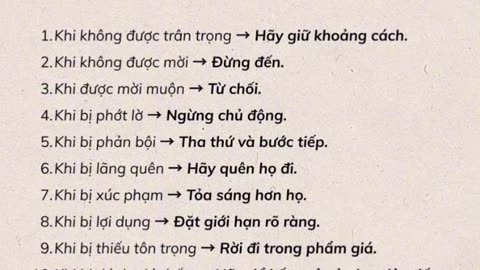 Khi bị phớt lờ hãy ngừng chủ động