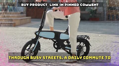 DYU C2 Electric Bike 250W Motor 7.5AH battery 16 Inch Folding Electric Bike
