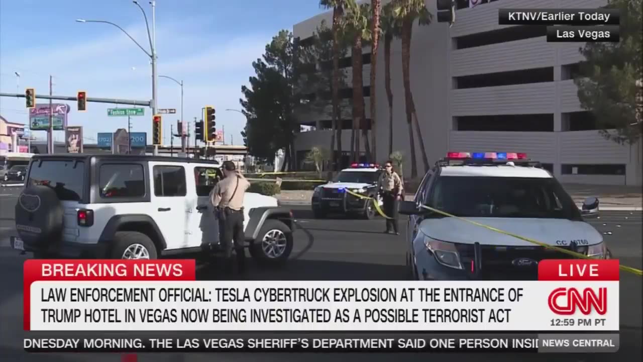 Tesla Cybertruck Explosion Is Being Investigated As An Act Of Terrorism