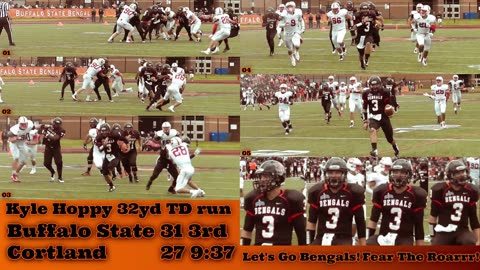 Prototype 392: Buffalo State's Kyle Hoppy 32yd TD run vs Cortland