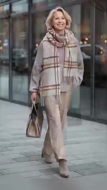 *Stylish winter clothes.*