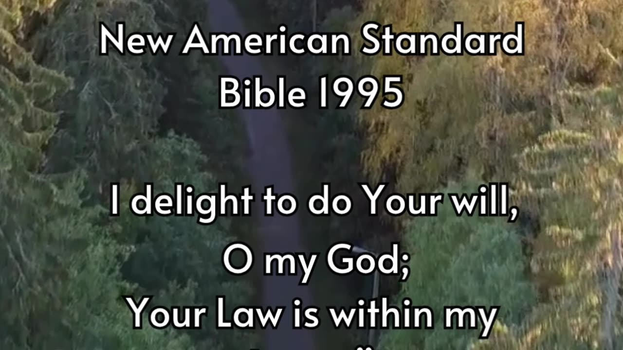 Psalm 40:8