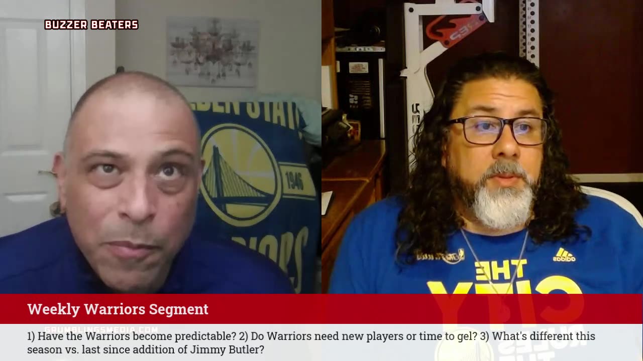 Buzzer Beaters Goes LIVE — NBA & Warriors Talk @ 9 PM ET