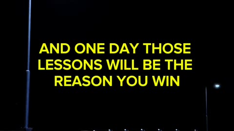 Every setback is a setup for a comeback