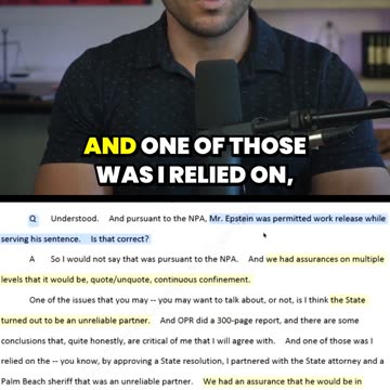 Epstein’s “Continuous Confinement” Was a LIE