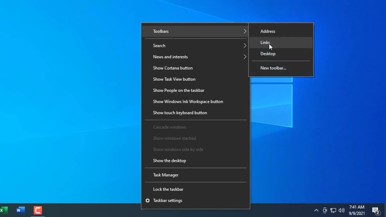 How to Center Icons without software on Win 10