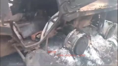 🇷🇺🇺🇦Destroyed BTR-70 of the Ukrainian Armed Forces in the Kharkov direction