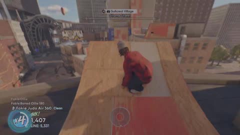 Skate. Gullcrest Over the roofs