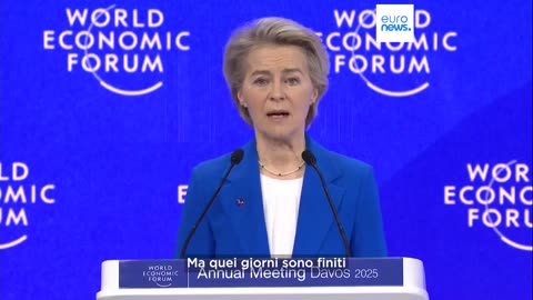 NOTIZIE DAL MONDO Davos,Von der Leyen su Trump; l'Ue sarà 'pragmatica' ma proteggerà i suoi "interessi" e "valori" svendendosi alla Cina...miei alleati...prrrrrr fai la giravolta e falla un'altra volta