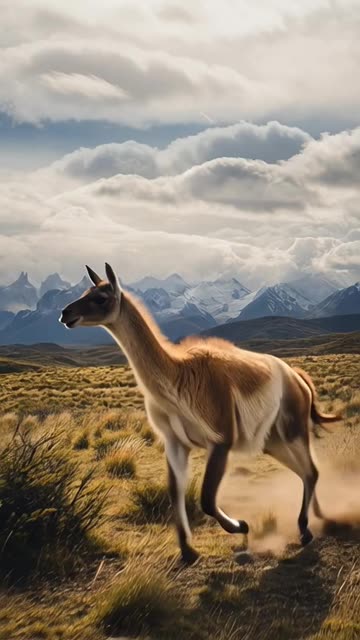 Guanaco #fyp #trending #viral #animals #nature #wildlife #guanacos