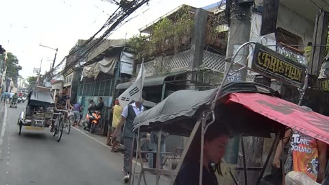 Real Life Along Gov. A. Pascual Street in Navotas City in the Philippines