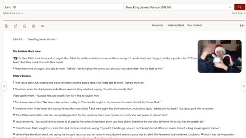 John 17 through 19 NKJV (Joshzilla89 Bible Reading)