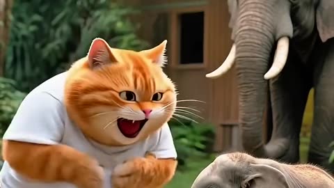Cut cat