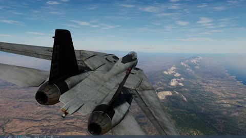 F14B ACM 1v1 over Cyprus. heat and guns only