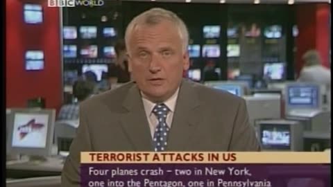 BBC World News BBC September 11, 2001 800pm-829pm BST