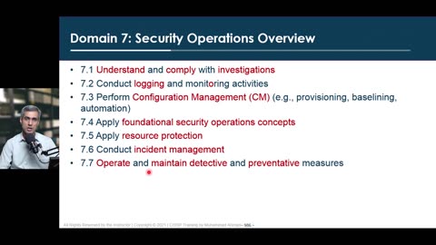 189 - Domain 7 - Security Operations
