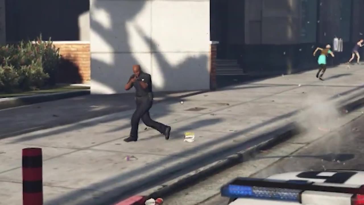IF YOU STEAL A COP CAR IN GTA GAMES