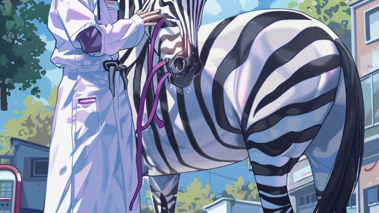 The Truth About Zebra Stripes! 🦓⚫⚪ #shorts #facts #shortvideo #zebra