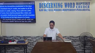 "Diminish NOT a Word" (Stand by What God Says) - Jeremiah 26 (Baptist Preaching - Ph)