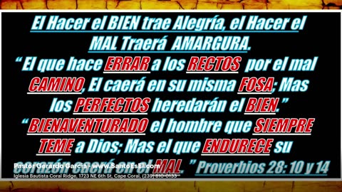 2025.11.23- Sermon - La Perfecta Sabiduria de Dios, Pte. 3