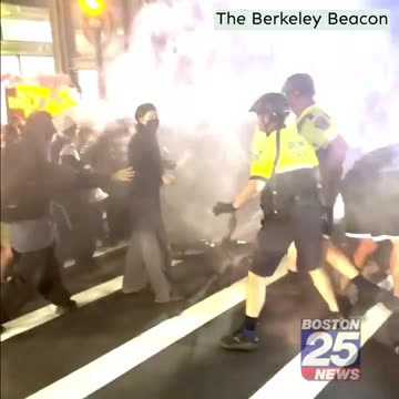 Anti-Zionist Protesters in Boston Went Absolutely Nuts While Being Arrested on October 7