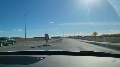 From Costco Calgary Canada To Cityscape Home Drive Calgary Road Trip #canada