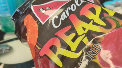 Herr's Carolina Reaper Cheese Curls Taste Test The Fast-Food Restaurant & Dessert Review Guys
