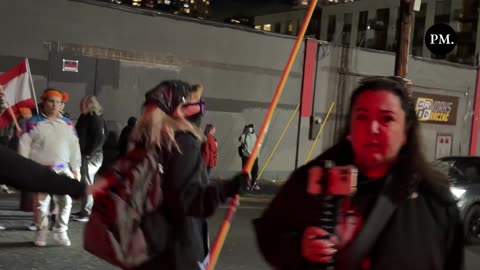Katie Daviscourt I just got assaulted by an Antifa agitator outside the ICE facility in Portland.