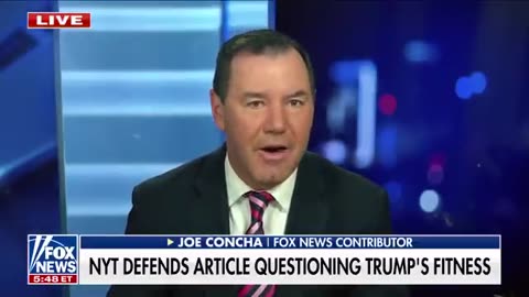 'They have NO standing to question Trump on this!'_ Concha