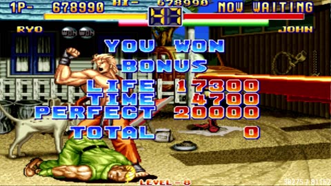 ART OF FIGHTING 2 RYO SAKAZAKI THE INVENCIBLE DRAGON