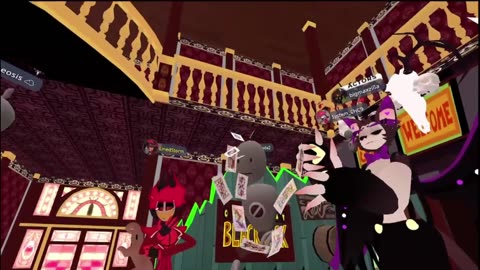 rouge & friends hanging out with hazbin hotel P2