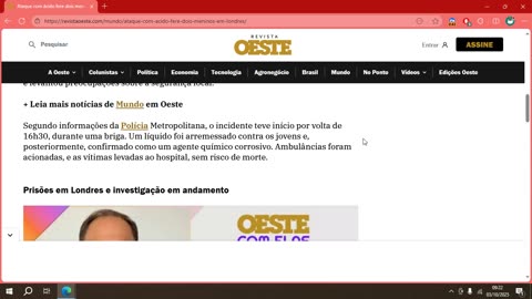 Ataque com ácido fere dois meninos em Londres.mp4