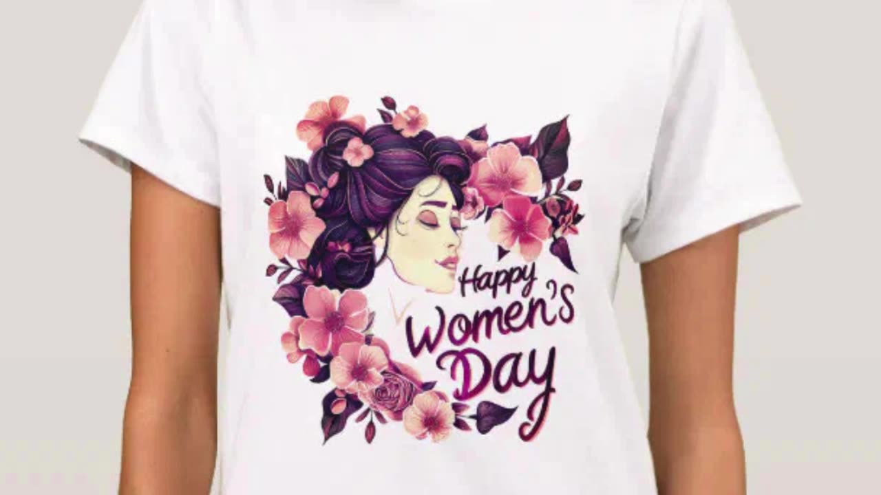 Happy Women's Day T- Shirts