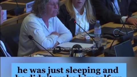 Horrifying testimonial of a woman released from Hamas captivity.