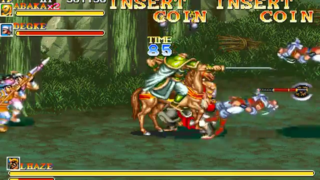Arcade Longplay 388 Warriors of Fate