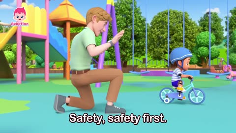 Bike Safety SongㅣEP146ㅣOutdoor Play for KidsㅣBebefinn Nursery Rhymes