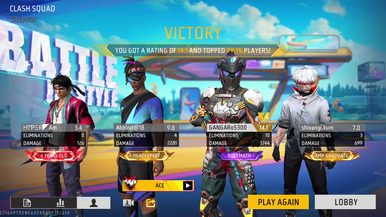 Free fire 🔥 max playing amazing kills 💪