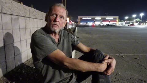 Charlie- 60- Family Member faked his death and wiped out bank account, now living on the streets