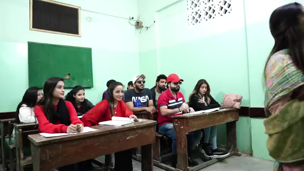 Class Room prank with young Female teachers