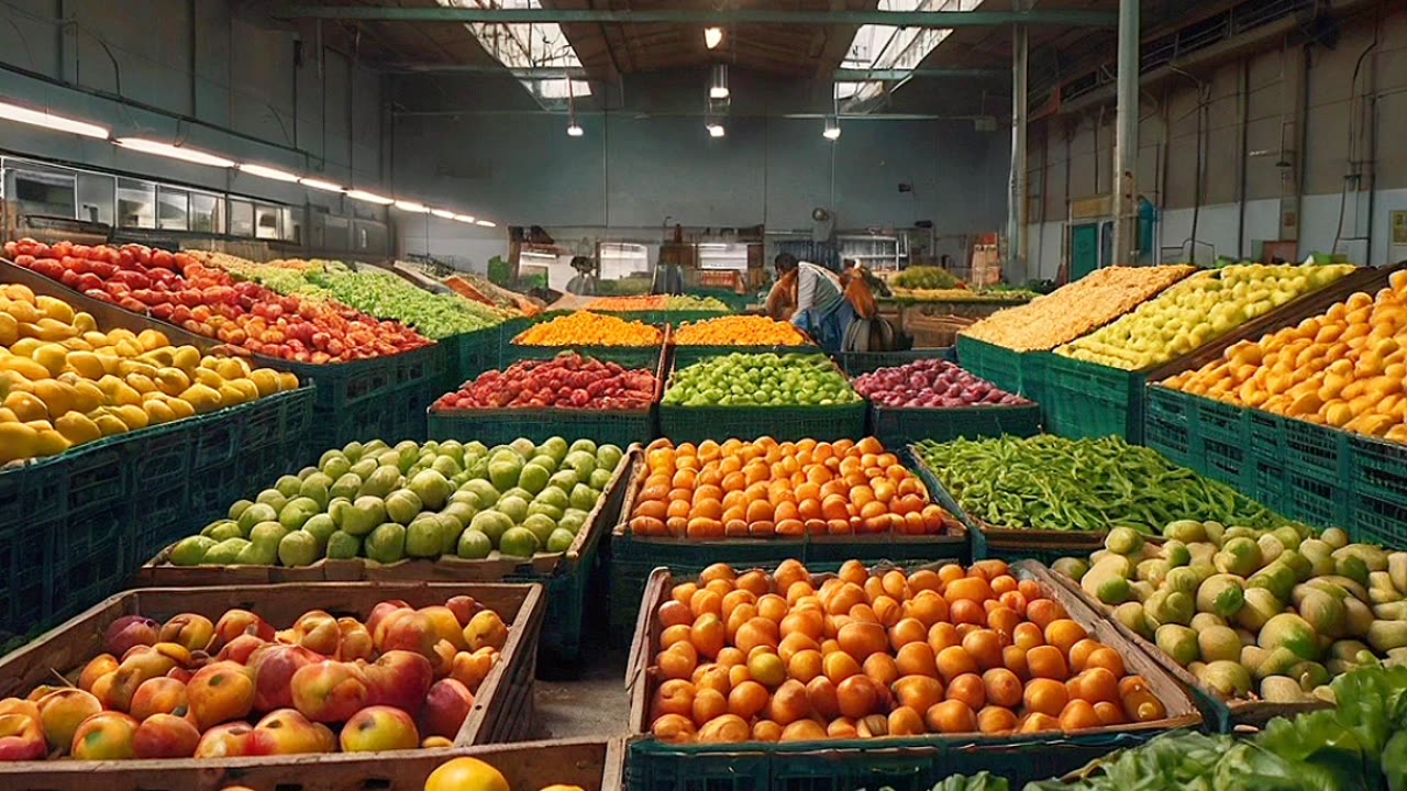 database of merchants of fresh fruits and vegetables