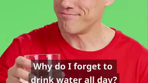 Why You Keep Forgetting to Drink Water (The Hidden Cause)
