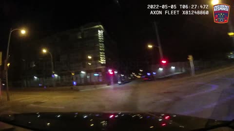 Dash Cam: Milwaukee Chase Ends on Marquette University Campus