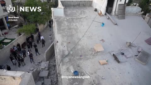 Israeli’ forces blow up home of Palestinian suspected