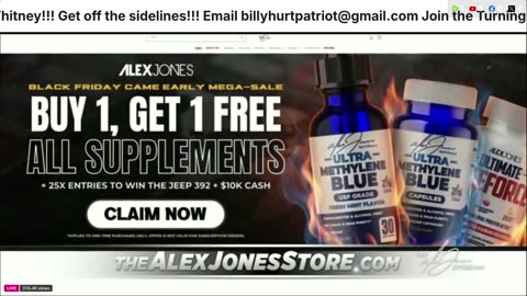 Alex Jones, Info Wars, 11/25/2025