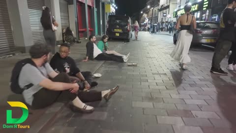 London Night Walk Tour Part 2 | Late Night Streets Vibes in HD