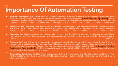 Become an Expert in Automation Testing: Step-by-Step Training
