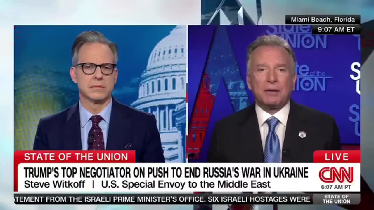 Trump's envoy to end the war in Ukraine, Steve Witkoff, on the causes of the war