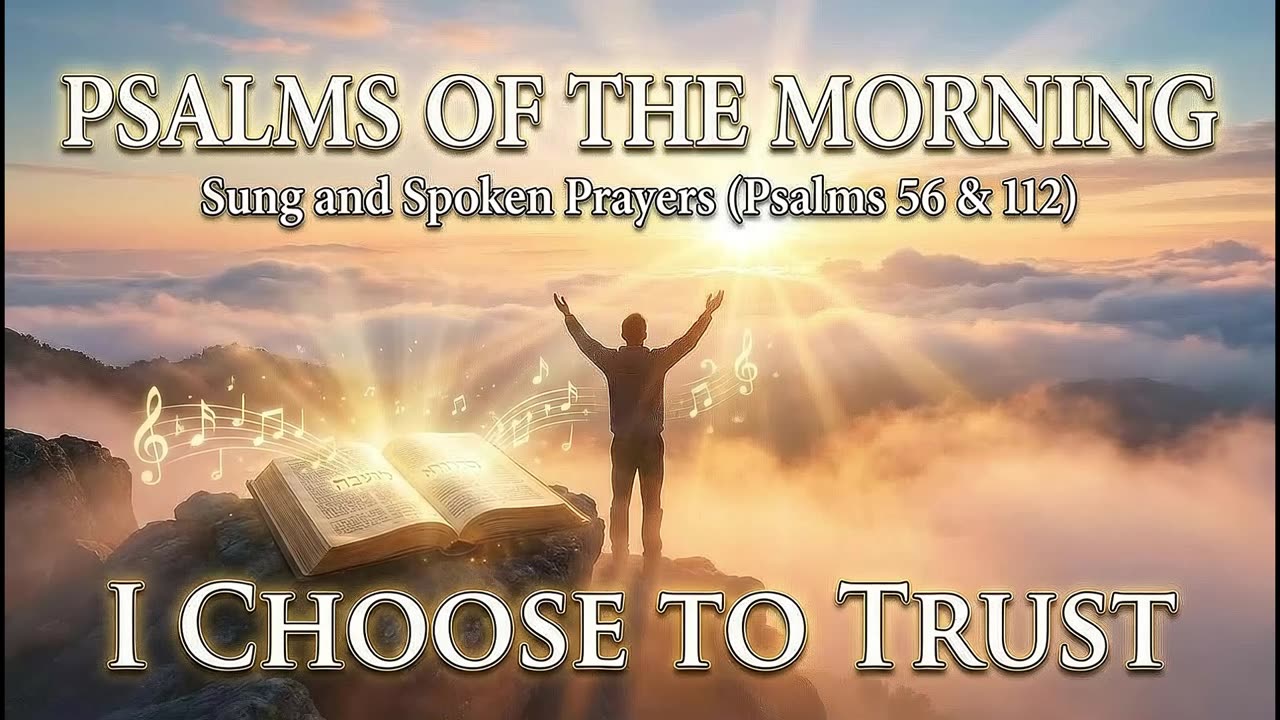 “Psalms of the Morning – Sung and Spoken Prayers (Psalms 56 & 112) – I CHOOSE TO TRUST